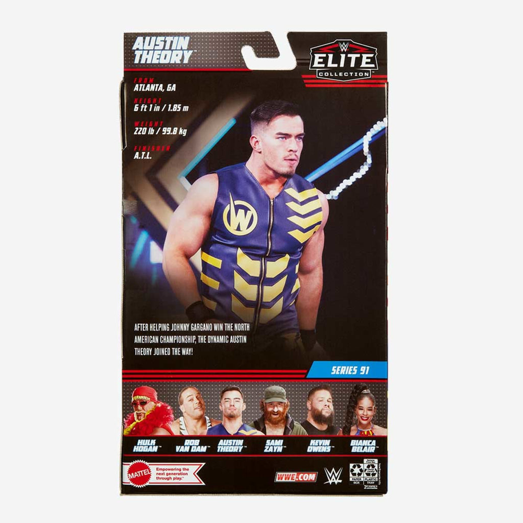 WWE Austin Theory Elite Collection Action Figure