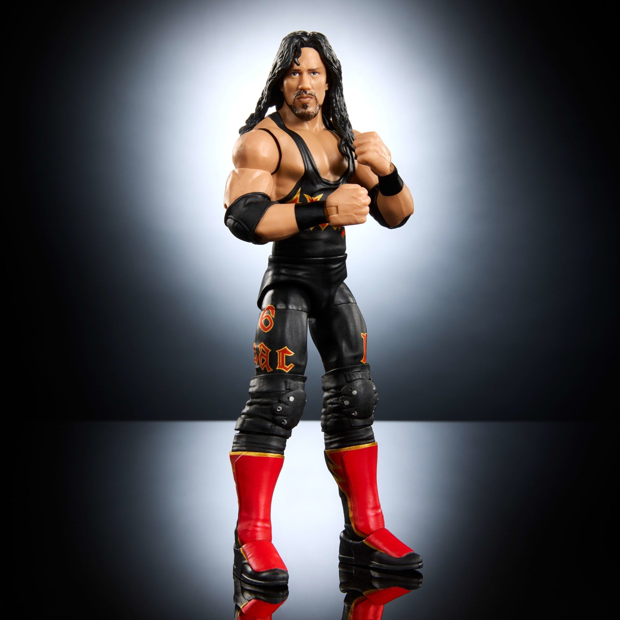 WWE Monday Night War Elite Collection Syxx Action Figure & Dusty Rhodes Build-A-Figure Parts