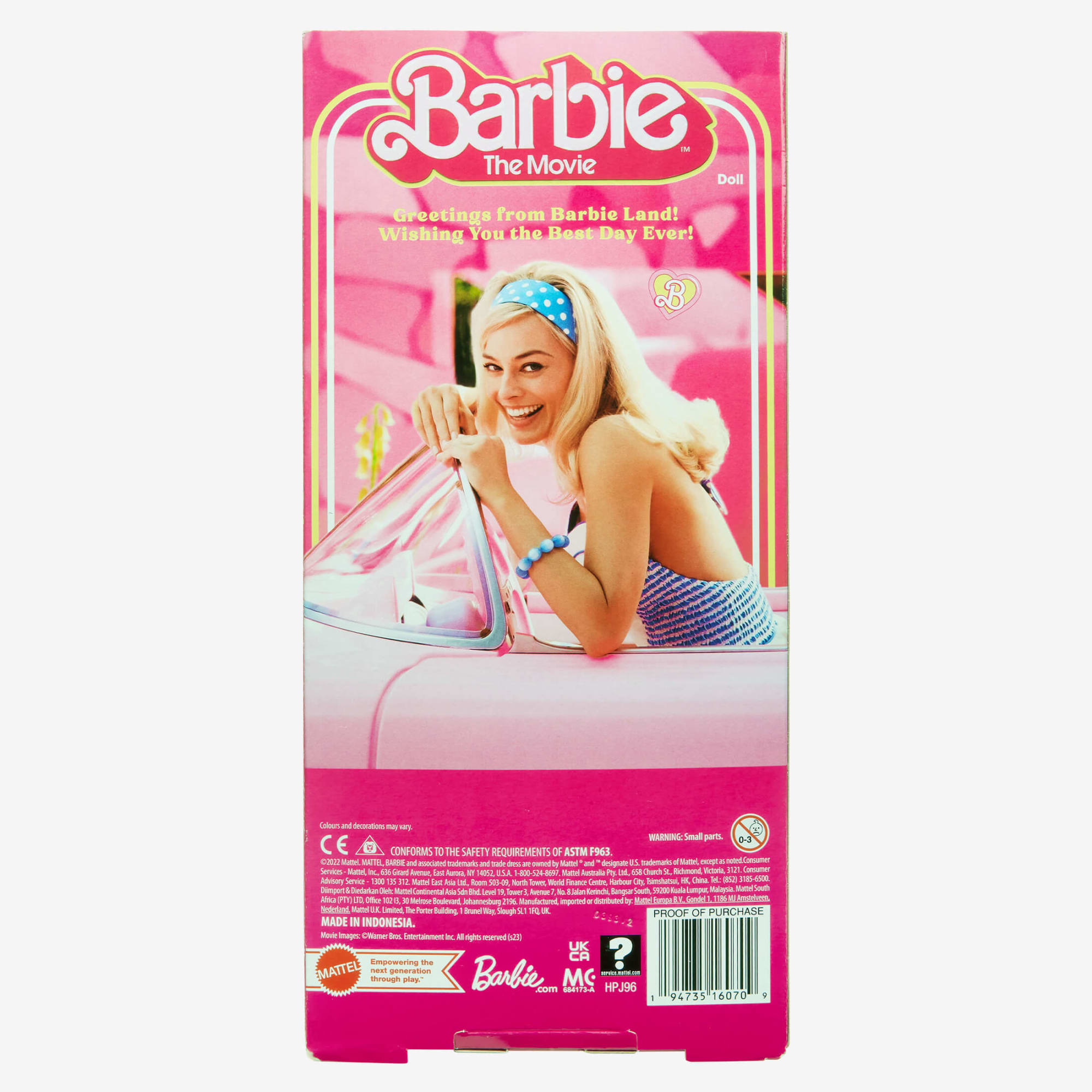 Barbie in Pink Gingham Dress – Barbie The Movie