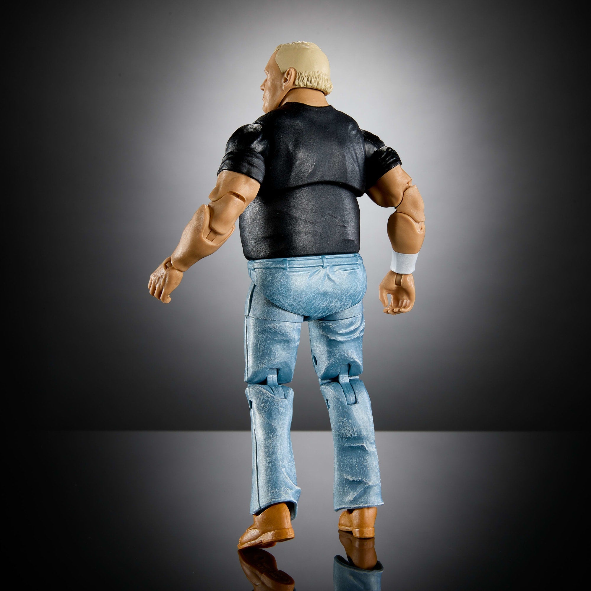 WWE Monday Night War Elite Collection Razor Ramon Action Figure & Dusty Rhodes Build-A-Figure Parts