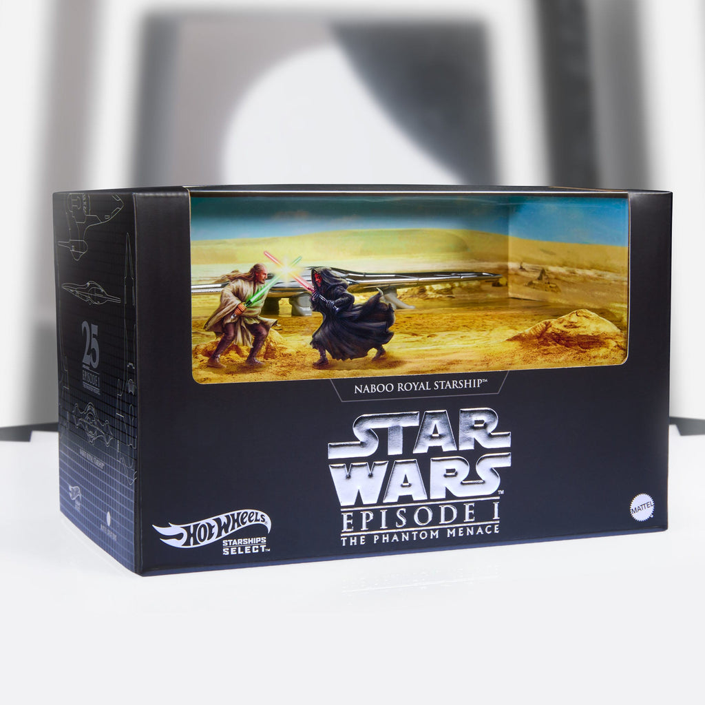 Hot Wheels STAR WARS Starships Select Royal Naboo Starship