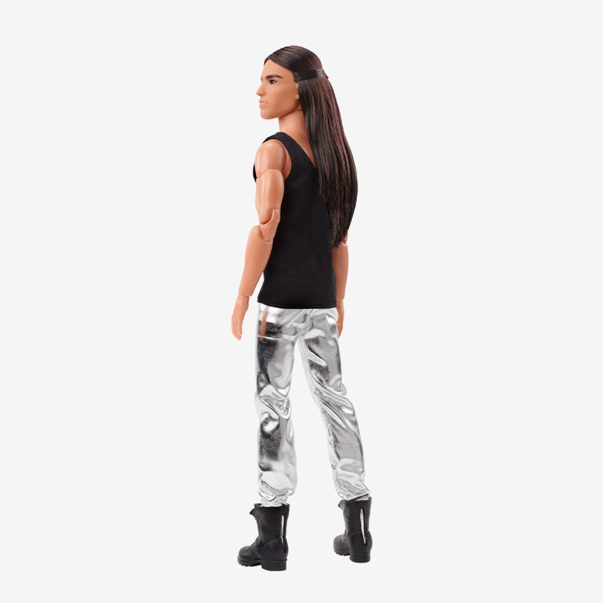 Barbie Looks Doll (Ken Doll Long Brunette Hair)