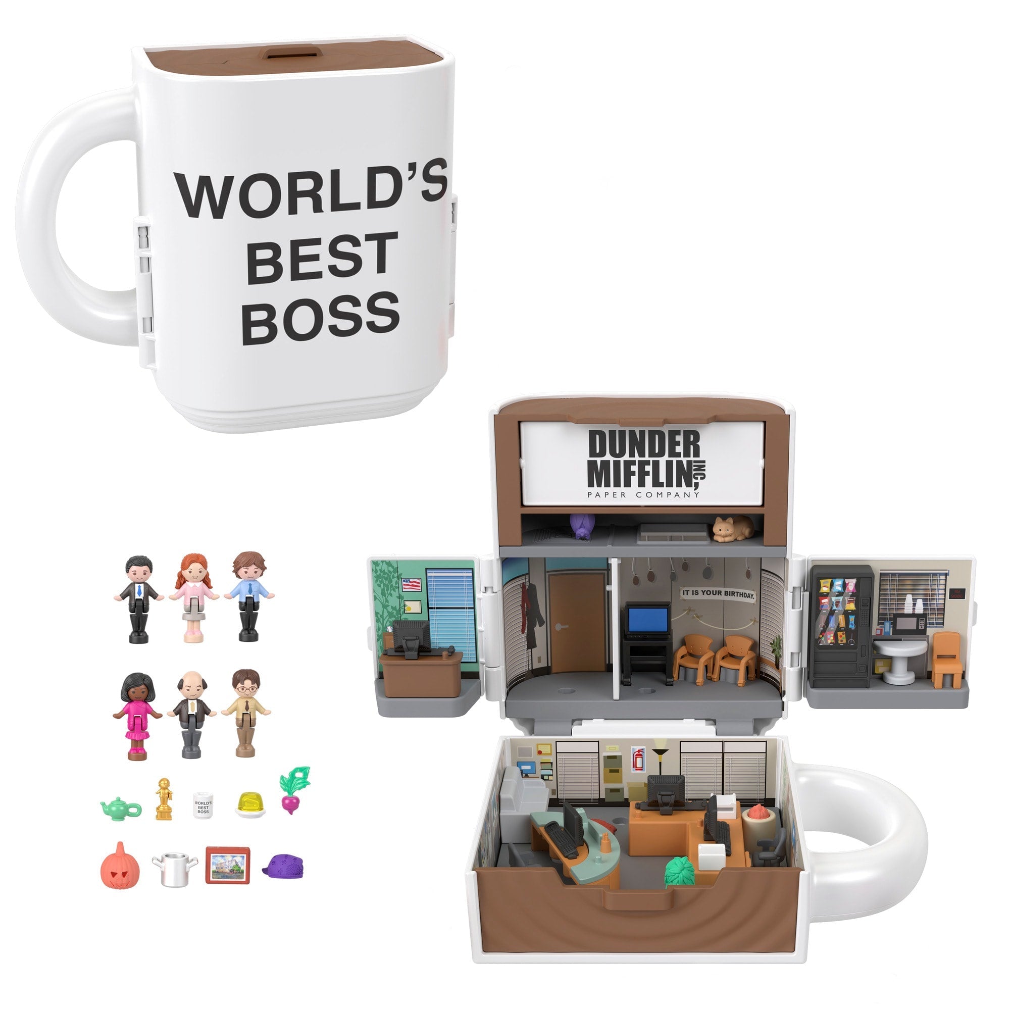 Polly Pocket x The Office Compact
